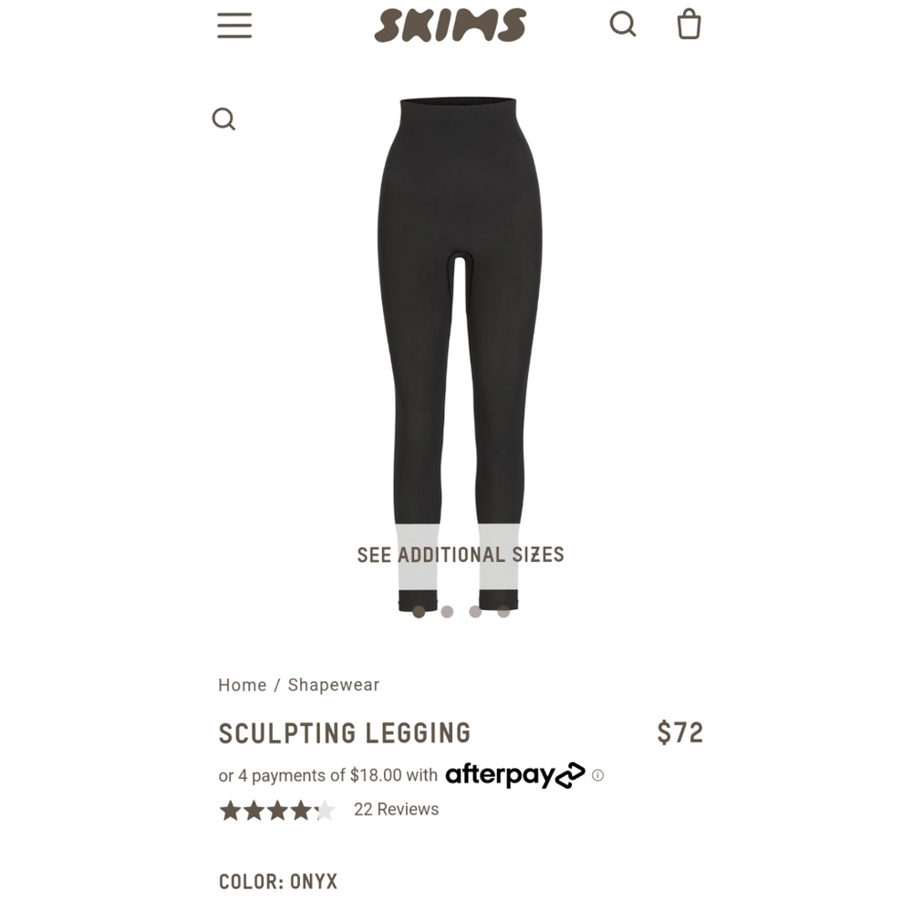 Skims Sculpting Leggings